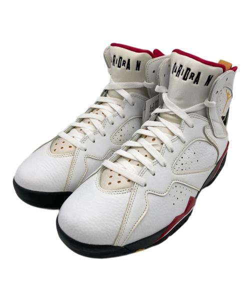 NIKE（ナイキ）NIKE (ナイキ) ハイカットスニーカー ホワイト/ブラック-カーディナル レッド サイズ:27.5 未使用品の古着・服飾アイテム