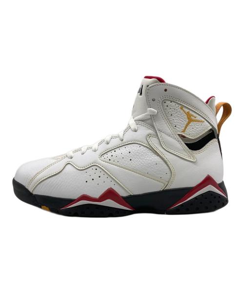NIKE（ナイキ）NIKE (ナイキ) ハイカットスニーカー ホワイト/ブラック-カーディナル レッド サイズ:27.5 未使用品の古着・服飾アイテム