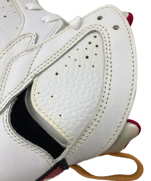 NIKE（ナイキ）NIKE (ナイキ) ハイカットスニーカー ホワイト/ブラック-カーディナル レッド サイズ:27.5 未使用品の古着・服飾アイテム