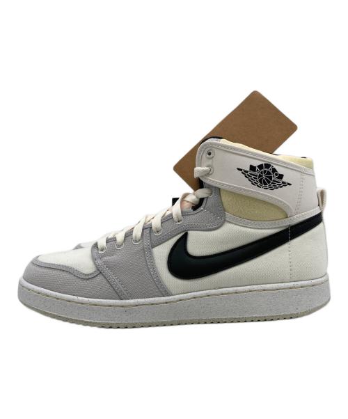 NIKE（ナイキ）NIKE (ナイキ) Air Jordan 1 KO WHITE/BLACK-GREY サイズ:27.5㎝ 未使用品の古着・服飾アイテム