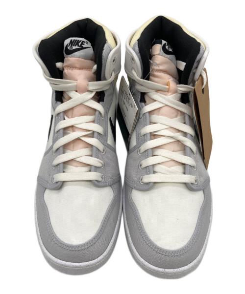 NIKE（ナイキ）NIKE (ナイキ) Air Jordan 1 KO WHITE/BLACK-GREY サイズ:27.5㎝ 未使用品の古着・服飾アイテム