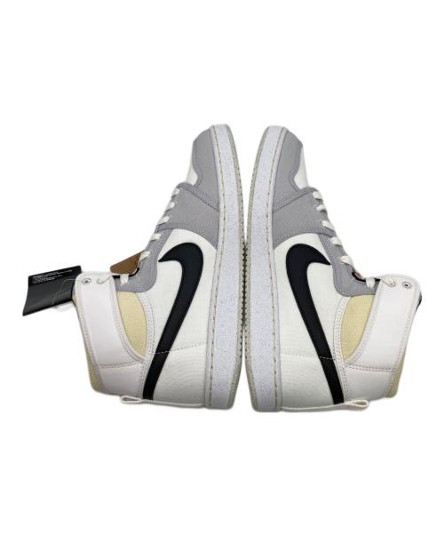 NIKE（ナイキ）NIKE (ナイキ) Air Jordan 1 KO WHITE/BLACK-GREY サイズ:27.5㎝ 未使用品の古着・服飾アイテム