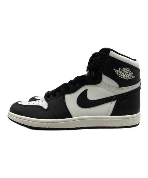 NIKE（ナイキ）NIKE (ナイキ) Air Jordan 1 High '85 ブラック×ホワイト サイズ:27.5 未使用品の古着・服飾アイテム