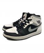 NIKEナイキ）の古着「Air Jordan 1 Mid」｜ホワイトシャドウ
