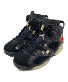 NIKE（ナイキ）の古着「AIR JORDAN 6 RETRO CHINESE NEW YEAR」｜BLACK/METALLIC GOLD-