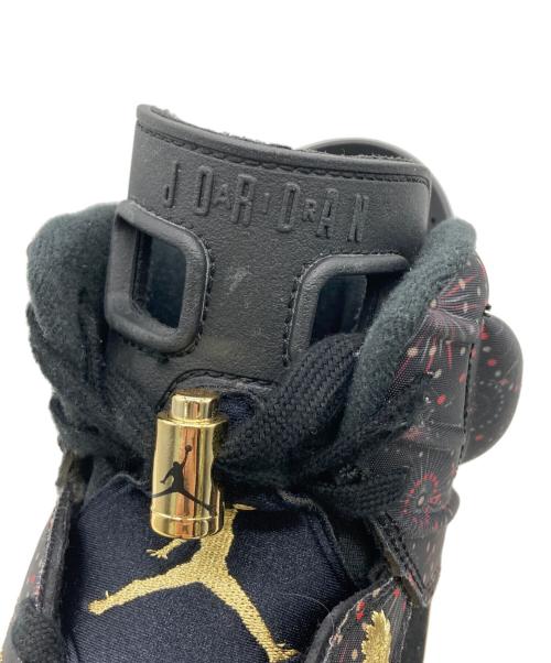 NIKE（ナイキ）NIKE (ナイキ) AIR JORDAN 6 RETRO CHINESE NEW YEAR BLACK/METALLIC GOLD- サイズ:27.5 未使用品の古着・服飾アイテム