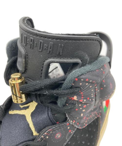 NIKE（ナイキ）NIKE (ナイキ) AIR JORDAN 6 RETRO CHINESE NEW YEAR BLACK/METALLIC GOLD- サイズ:27.5 未使用品の古着・服飾アイテム