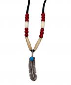ROOSTER KINGルースターキング）の古着「フェザーネックレス」