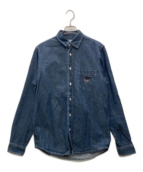 KENZO（ケンゾー）KENZO (ケンゾー) デニムシャツ インディゴ サイズ:XSの古着・服飾アイテム