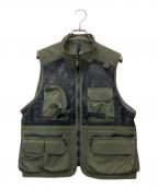 THE NORTH FACEザ ノース フェイス）の古着「Utility Mesh Vest」｜オリーブ