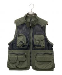 THE NORTH FACE（ザ ノース フェイス）の古着「Utility Mesh Vest」｜オリーブ
