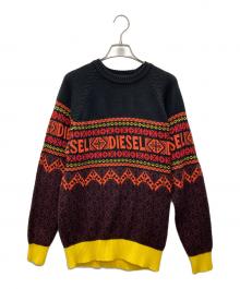 DIESEL（ディーゼル）の古着「ニット」｜ブラック