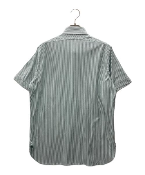 MACKINTOSH LONDON（マッキントッシュ ロンドン）MACKINTOSH LONDON (マッキントッシュ ロンドン) ボタンダウンシャツ グリーン サイズ:Lの古着・服飾アイテム