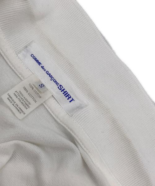 COMME des GARCONS SHIRT（コムデギャルソンシャツ）COMME des GARCONS SHIRT (コムデギャルソンシャツ) ポロシャツ アイボリー サイズ:Sの古着・服飾アイテム
