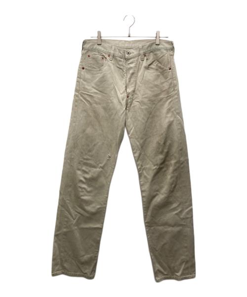 LEVI'S（リーバイス）LEVI'S (リーバイス) ストレートデニムパンツ カーキ サイズ:W34の古着・服飾アイテム