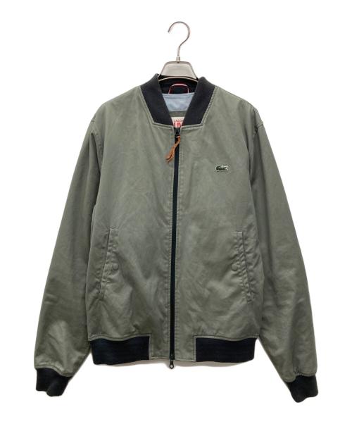 LACOSTE LIVE（ラコステライブ）LACOSTE LIVE (ラコステライブ) ブルゾン カーキ サイズ:50の古着・服飾アイテム