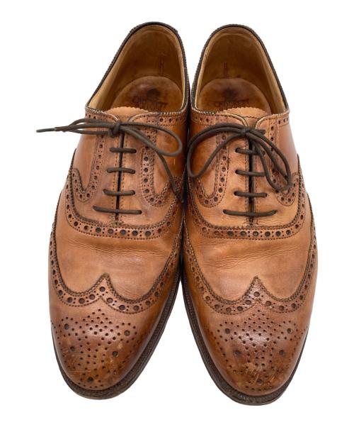Crockett & Jones（クロケット＆ジョーンズ）Crockett & Jones (クロケット＆ジョーンズ) ウィングチップシューズ ブラウン サイズ:6の古着・服飾アイテム