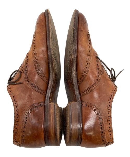 Crockett & Jones（クロケット＆ジョーンズ）Crockett & Jones (クロケット＆ジョーンズ) ウィングチップシューズ ブラウン サイズ:6の古着・服飾アイテム