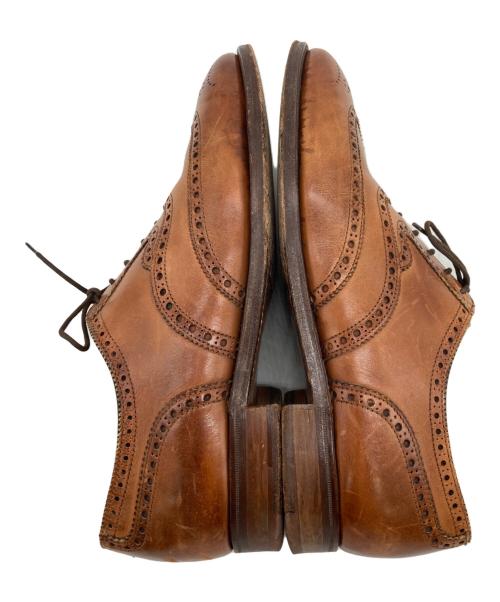 Crockett & Jones（クロケット＆ジョーンズ）Crockett & Jones (クロケット＆ジョーンズ) ウィングチップシューズ ブラウン サイズ:6の古着・服飾アイテム