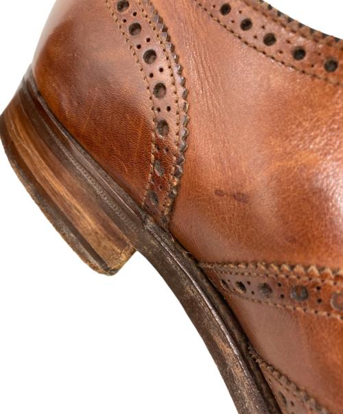 Crockett & Jones（クロケット＆ジョーンズ）Crockett & Jones (クロケット＆ジョーンズ) ウィングチップシューズ ブラウン サイズ:6の古着・服飾アイテム