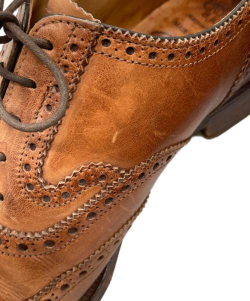 Crockett & Jones（クロケット＆ジョーンズ）Crockett & Jones (クロケット＆ジョーンズ) ウィングチップシューズ ブラウン サイズ:6の古着・服飾アイテム