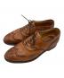 Crockett & Jones（クロケット＆ジョーンズ）の古着「ウィングチップシューズ」｜ブラウン