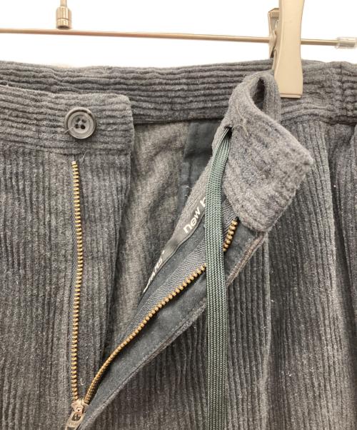 NEW BALANCE（ニューバランス）NEW BALANCE (ニューバランス) BEAMS (ビームス) コーデュロイパンツ ブラック サイズ:XLの古着・服飾アイテム