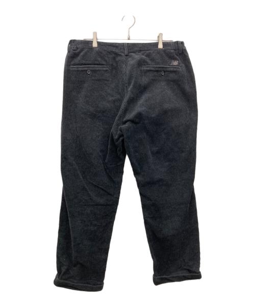 NEW BALANCE（ニューバランス）NEW BALANCE (ニューバランス) BEAMS (ビームス) コーデュロイパンツ ブラック サイズ:XLの古着・服飾アイテム
