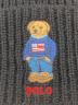 中古・古着 POLO RALPH LAUREN (ポロ・ラルフローレン) ニット帽 ブラック：5000円