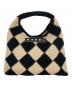 MARNI（マルニ）の古着「market diamond」｜ブラック×アイボリー
