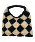 MARNI (マルニ) market diamond ブラック×アイボリー：12000円