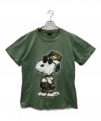 CHANGESチェンジズ）の古着「半袖Tシャツ」｜オリーブ