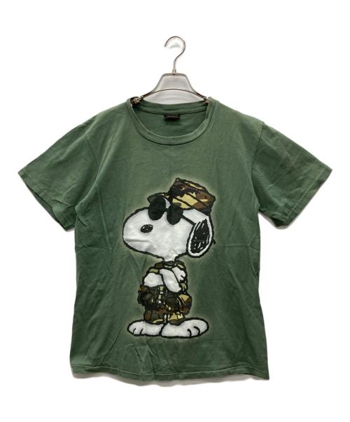 CHANGES（チェンジズ）CHANGES (チェンジズ) 半袖Tシャツ オリーブ サイズ:Mの古着・服飾アイテム