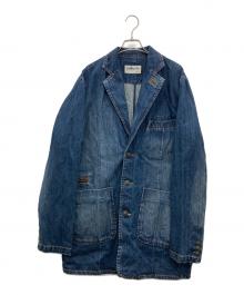 pellepelle（ペレペレ）の古着「デニムテーラードジャケット」｜インディゴ
