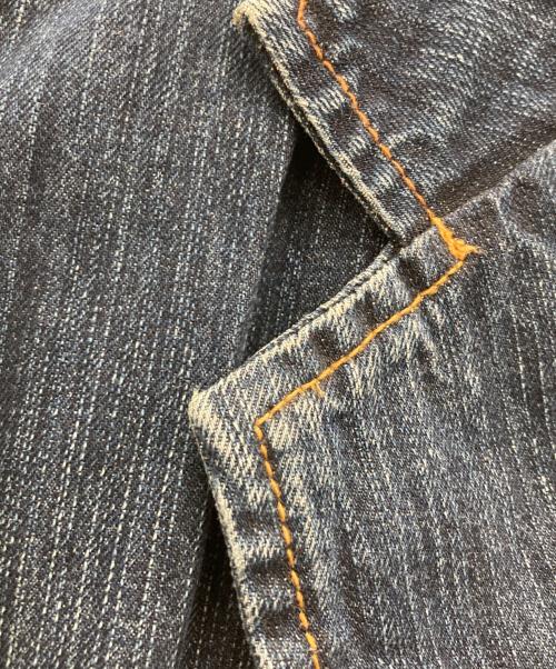 pellepelle（ペレペレ）pellepelle (ペレペレ) デニムテーラードジャケット インディゴ サイズ:Lの古着・服飾アイテム