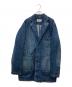 pellepelle（ペレペレ）の古着「デニムテーラードジャケット」｜インディゴ