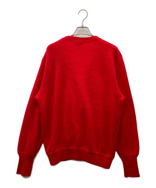 CHEMISE LACOSTE（シュミーズ ラコステ）CHEMISE LACOSTE (シュミーズ ラコステ) カーディガン レッド サイズ:1の古着・服飾アイテム