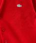 中古・古着 CHEMISE LACOSTE (シュミーズ ラコステ) カーディガン レッド サイズ:1：10000円