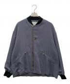 CULLNIクルニ）の古着「ブルゾン」｜グレー×ブラック