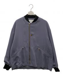 CULLNI（クルニ）の古着「ブルゾン」｜グレー×ブラック