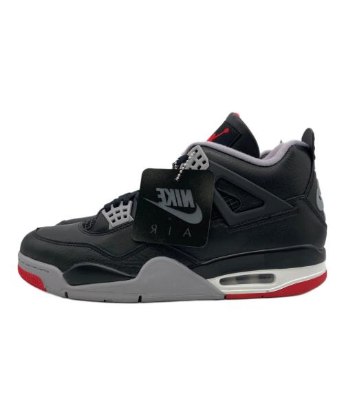 NIKE（ナイキ）NIKE (ナイキ) AIR JORDAN4 RETRO Bred Reimagined ブラック サイズ:28.5 未使用品の古着・服飾アイテム