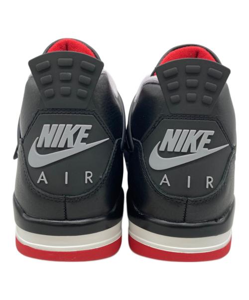 NIKE（ナイキ）NIKE (ナイキ) AIR JORDAN4 RETRO Bred Reimagined ブラック サイズ:28.5 未使用品の古着・服飾アイテム