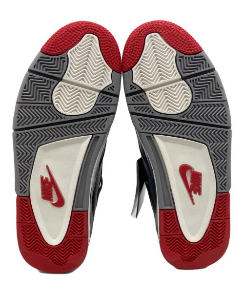 NIKE（ナイキ）NIKE (ナイキ) AIR JORDAN4 RETRO Bred Reimagined ブラック サイズ:28.5 未使用品の古着・服飾アイテム