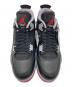 中古・古着 NIKE (ナイキ) AIR JORDAN4 RETRO Bred Reimagined ブラック サイズ:28.5 未使用品：27000円