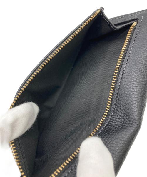 COACH（コーチ）COACH (コーチ) ミラロングフラップウォレット ブラックの古着・服飾アイテム