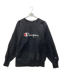 Champion REVERSE WEAVE（チャンピオン リバース ウィーブ）の古着「リバースウィーブスウェット」｜ブラック