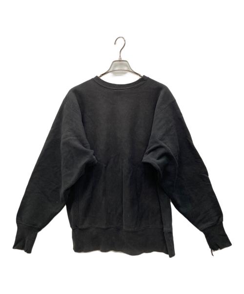 Champion REVERSE WEAVE（チャンピオン リバース ウィーブ）Champion REVERSE WEAVE (チャンピオン リバース ウィーブ) リバースウィーブスウェット ブラック サイズ:Lの古着・服飾アイテム