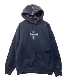 SUPREME（シュプリーム）の古着「パーカー」｜ネイビー