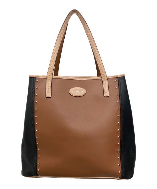 COACH（コーチ）COACH (コーチ) メトロ ブラウン×ブラックの古着・服飾アイテム