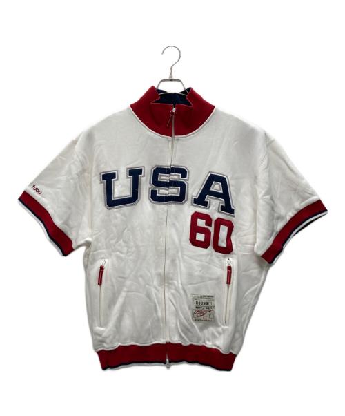 PLATINUM FUBU（プラチナムフブ）PLATINUM FUBU (プラチナムフブ) Muhammad Ali 半袖スウェット ホワイト サイズ:Lの古着・服飾アイテム